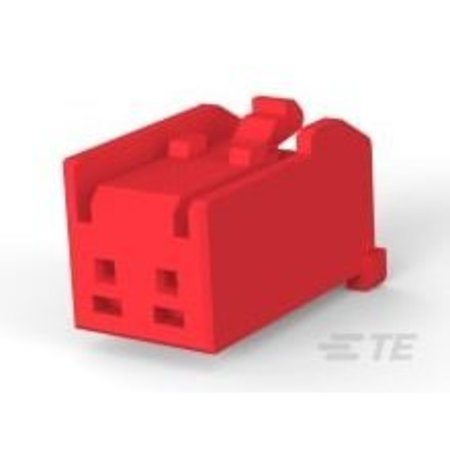 TE CONNECTIVITY NEW GI CONN2.5 PLUG HSG 2P RED 2-1971793-3